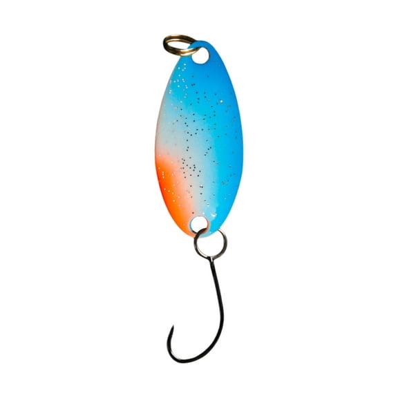 Necvior Glow Spoons Lures Underwater Artificial Baits Fishing Baits with Single Hook