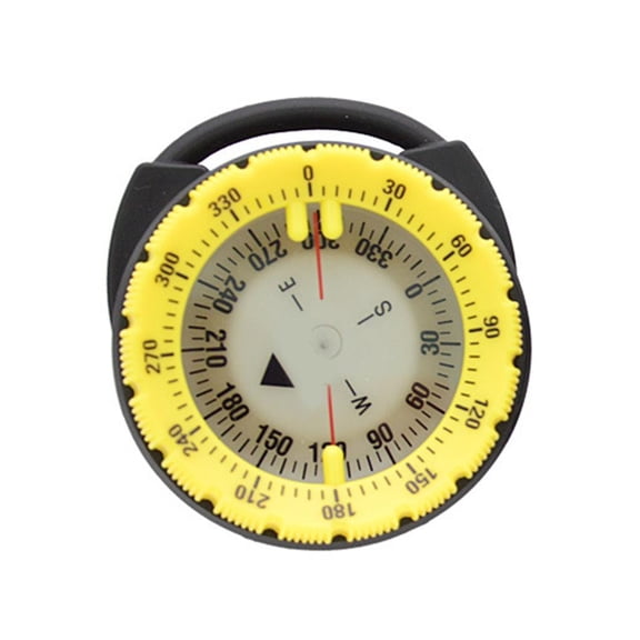 Necvior Glowing Pipe Clamp Compasses Diving Compasses Navigations Underwater Compasses