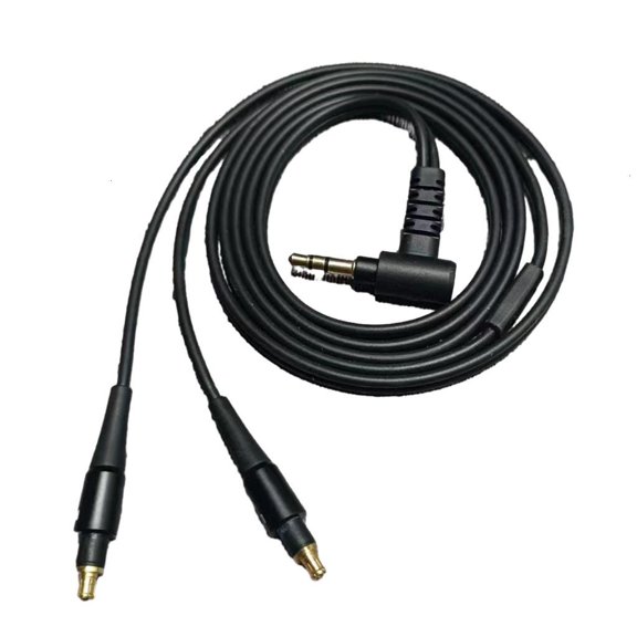 Necvior Gold Plated Bend 4.4 Cable with 2x A2DC Plugs for MSR7b/SR9/ESW990h/ES770h/ESW950 Headphones Enhances Sound