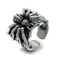thumbnail image 1 of Necvior Gothic Spiders Open Rings Punk Style Statement Rings Adjustable Finger Rings Party Jewelry Accessory for Men, 1 of 11