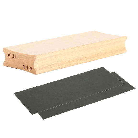 Necvior Guitar Fingerboard Radius Sanding Blocks Fret Leveling Luthier for Guitar Fret