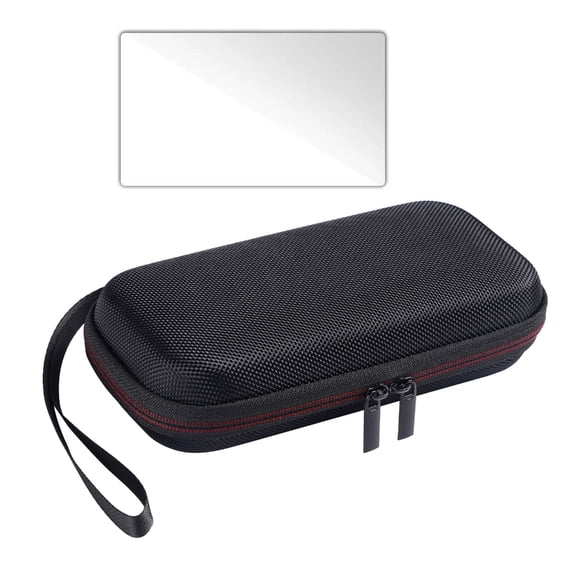 Necvior Handheld Game Console Protective Storage Bag Organizers Fit For Trimui Gamers, Includes High Glass Film