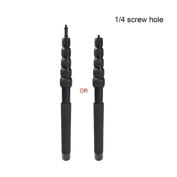 Necvior Portable Microphone Boom Pole Arm 6 Section Interview Microphone Telescopic Rod Professional Handheld Boom Pole Rod