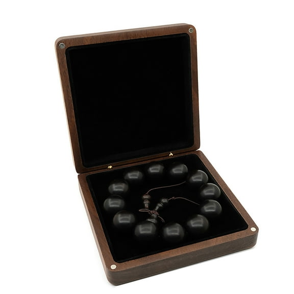 Necvior Handmade Wooden Box Keepsake Bracelet Rings Jewelry Box Luxury Gift Packing Box