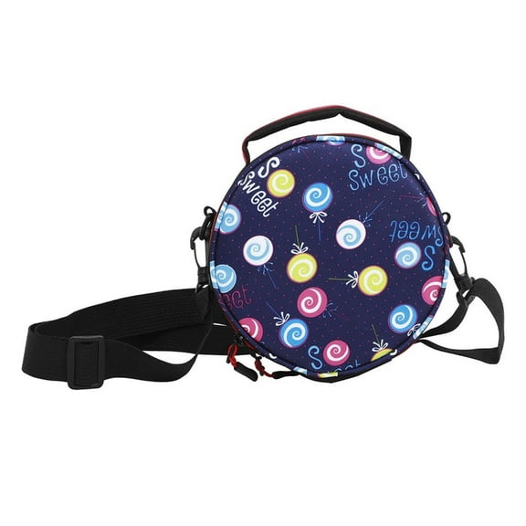 Necvior Handpan Drum Carrying Case Tambourine Bag Yoga Drum Bag Steel Tongue Drum Bag