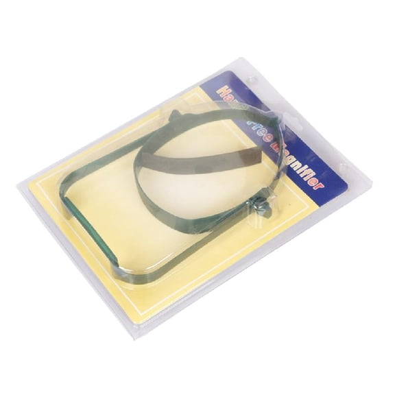 Necvior Hands Frees Head Magnifier Head-mounted Magnifying Glass Versatile Magnifier Lightweight for Detailed Work Jewelry Make