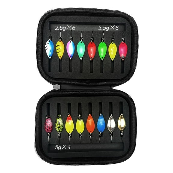 Necvior Hard Metal Spinner Baits Artificial Baits Spinner Blinkers Fishing Spoon Lure