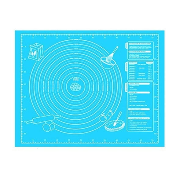 Necvior Heat Temperature Resistant Silicone Dessert Mat Silicone Baking Mat for Baking
