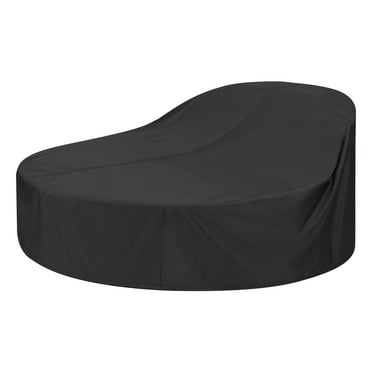 Necvior Heavy Duty Daybed Cover Sofa Table Dust Cover Patio Rain Anti-UV 90x33in Garden