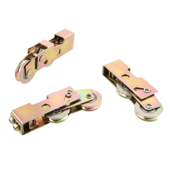 Necvior Heavy Duty Patio Sliders Door Rollers Aluminum Patio Door Roller Assembly 3pcs