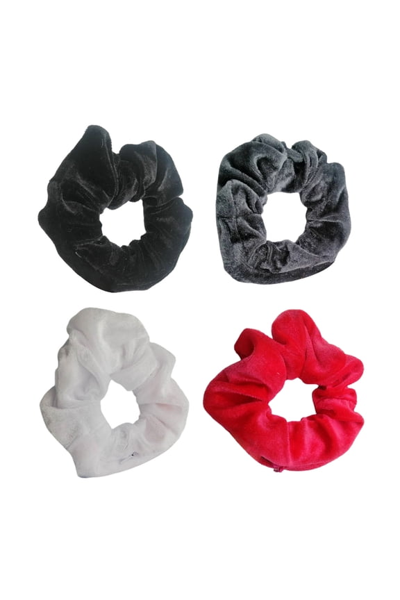 Hiddens Compartment Hair Scrunchies Velvets Ponytail Accessories for Women Girls