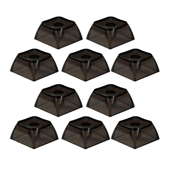 Necvior High Transparency Backlit Keycap XDA2 Height 9.3mm Transparent Ball Cap Keycaps Multi-Color for Mechanical Keyboard