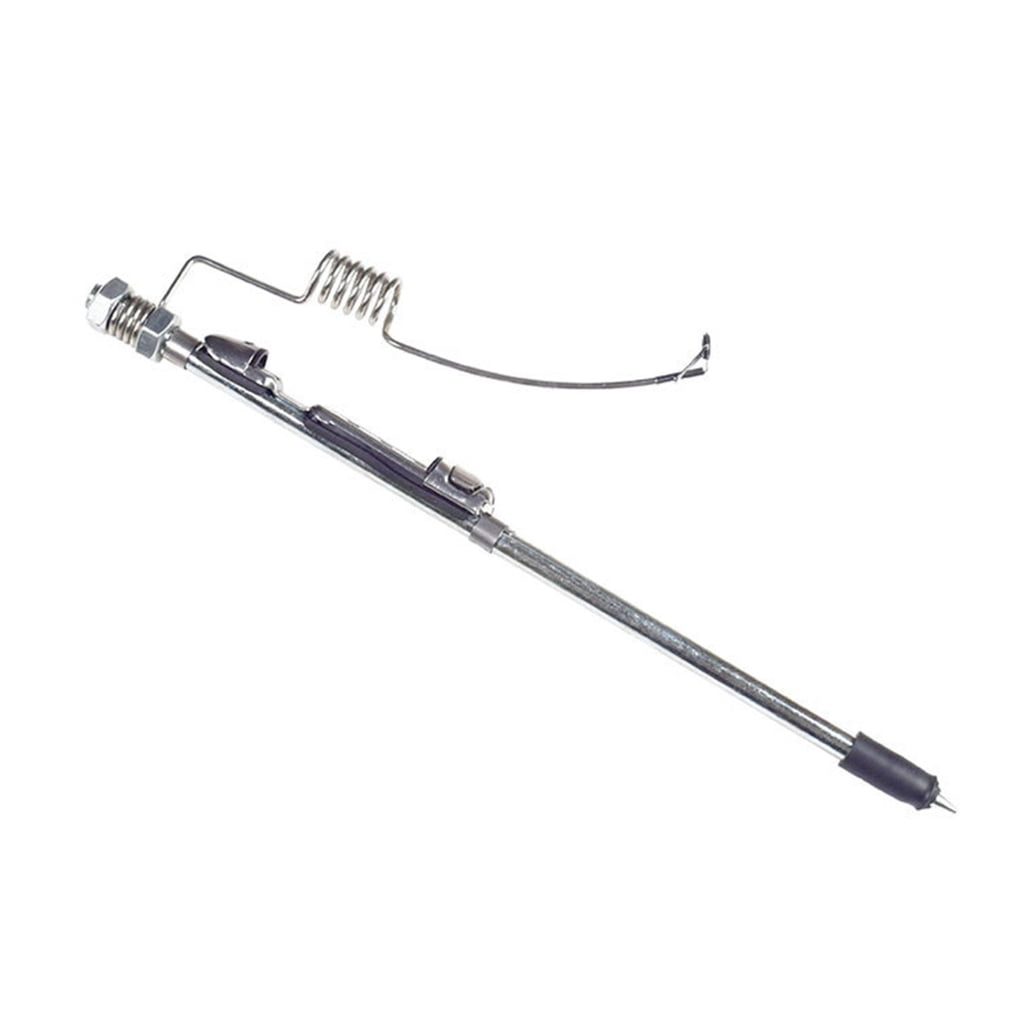 Necvior Ice Fishing Rod Foldable Ice Fishing Rod with Spring Loaded Fish Bites Indicator