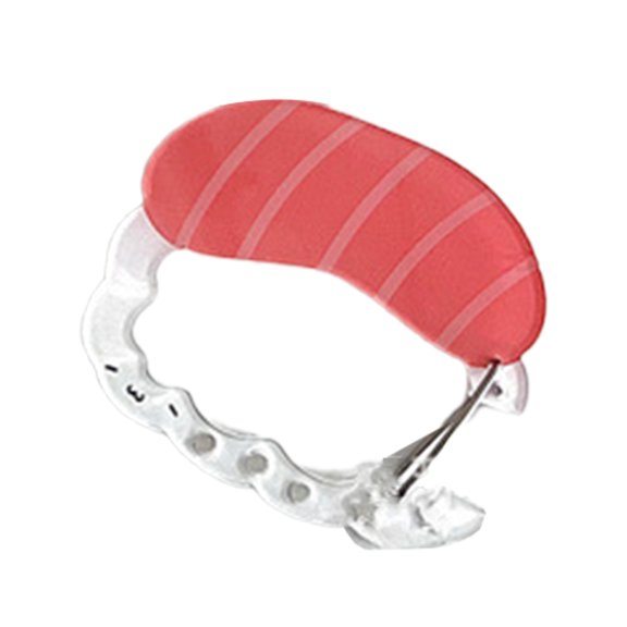 Necvior Illustration Acrylic Pendant Colourful Cartoon Opening Key Chain Handbook Charm