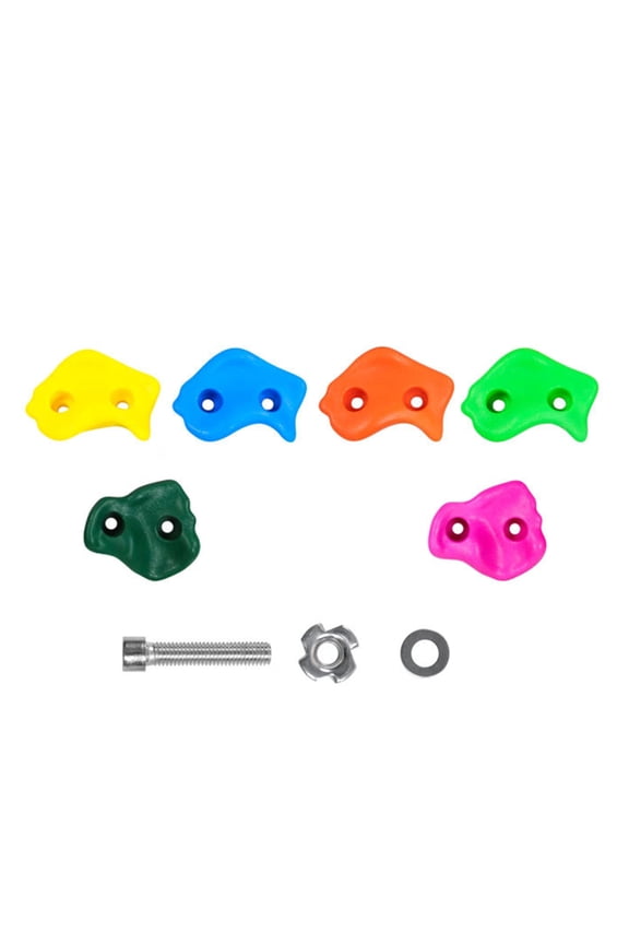 Improve Strength and Balance with 10Pcs Rock Climbing Holds Set Wear Resistant