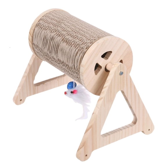 Necvior Interactively Pet Scratching Board Multiple Function Toy Cats Grinding Toy