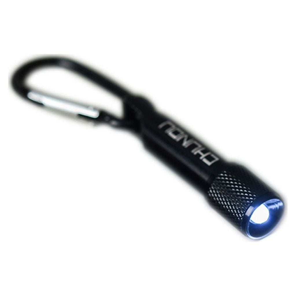 Necvior Keychain LED Flashlights with Carabiner Clip 2 Colors Torch ...
