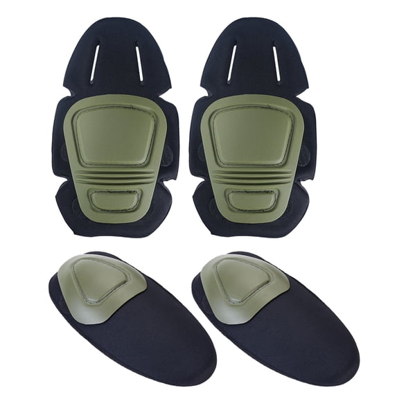 Necvior Knee and Elbow Guards Outdoor Sports Protective Gear Set for Athletic Teen, Knee Elbow Protective Pad for Sports