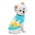 thumbnail image 1 of Necvior Knitted Dog Sweater Winter Warm Clothes for Cats Kitten 2Leg Sweater for Autumn, 1 of 21