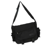 Necvior Korean Nylon Messenger Bag Large Capacity Crossbody Bag Student School Handbag