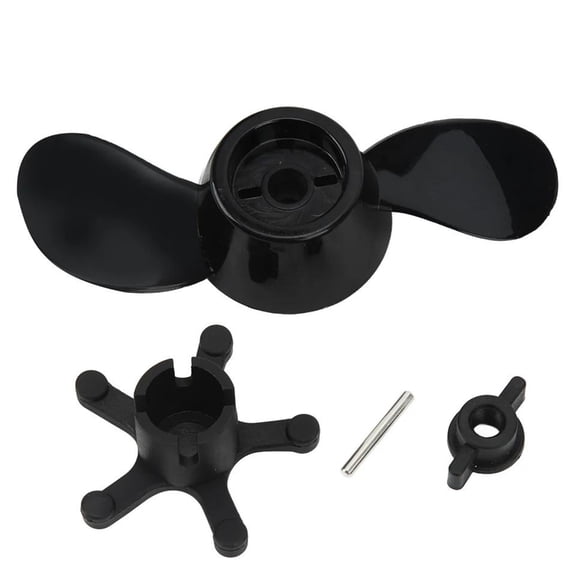 Necvior Lake Travel Motor Assembly for Routine Service Needs, Thickened Kayaks Trolling Motor Spare Propeller for Craft Use