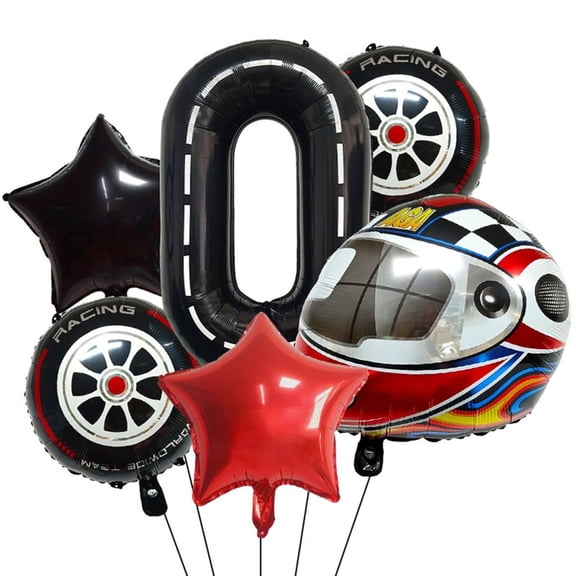 Necvior Large 40 Inch Racing Balloons Set Sturdy Materials For Holiday Decorations Party
