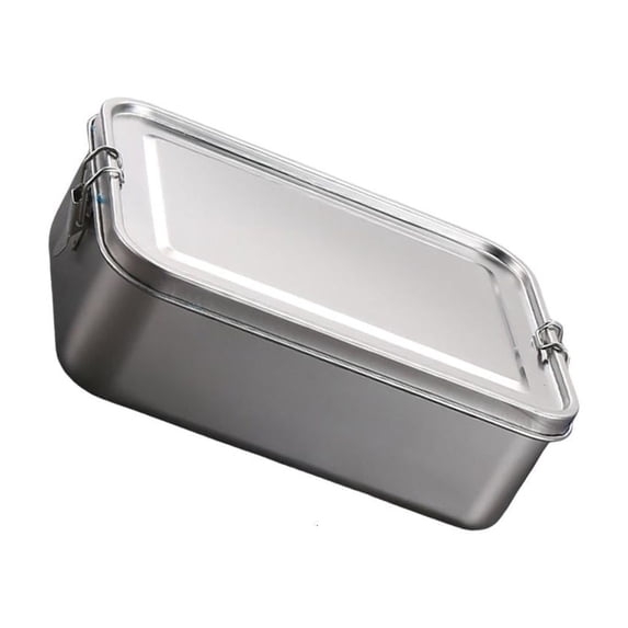 Necvior Leakproof Stainless Steel Lunch Container Bentos Box Lunch Box Leakproof Bentos Container for Travel Work and School