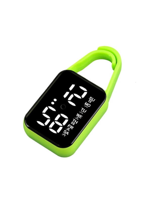 Led Electronic Hanging Watch Night Light Touch Digital Watch Easy to Read