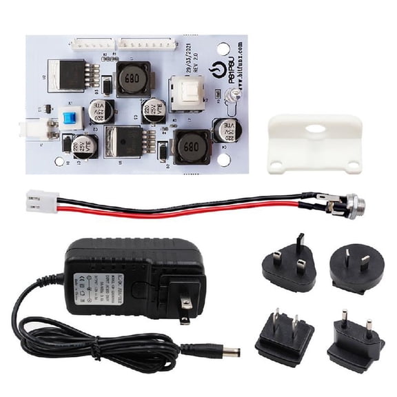 Necvior Light Weight PSU V2.0 Power Supply 12V for PS1 Fat Retro Video Game Console