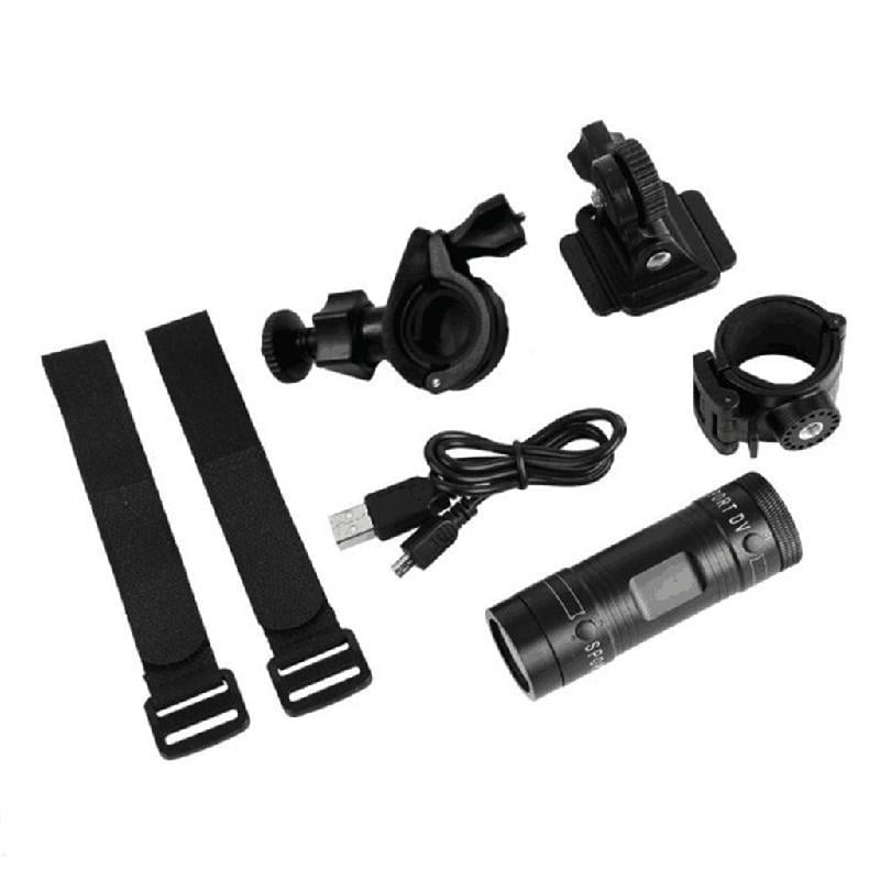 Necvior Lightweight 1080P Helmet DVR Outdoor Motorcycle Bike Action Video Camcorder Built-in Motor Camera