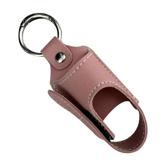 Necvior Lightweight PU Inhaler Holder Keychain Sprayer Storage Pouches for Travel and Daily Use with Convenient Size