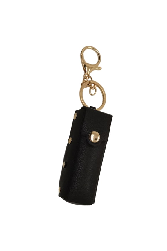 Lipstick Lip Gloss Bag Keychain Key Rings Portable Backpack Decoration