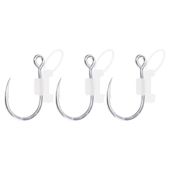 Necvior Live Shrimp Fixing Hook Luminously Shrimp Walkers Catfishes Fishing Hook Corrosions Resistant Metal Barbed Fishhooks Enduring