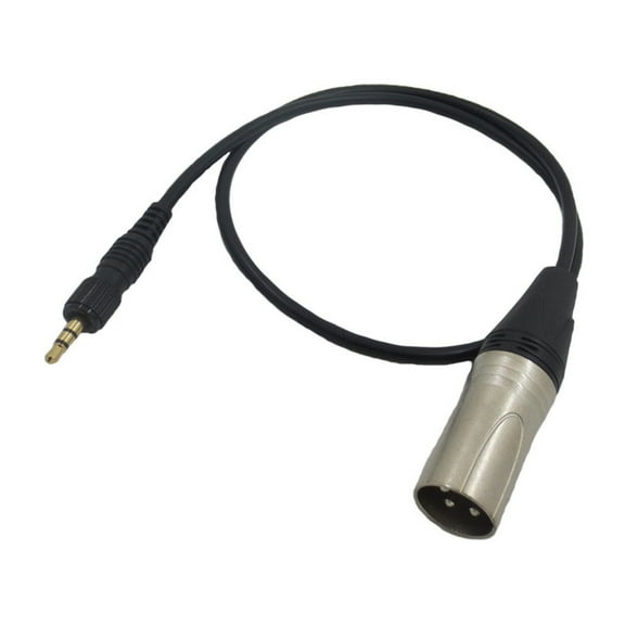 Necvior Locking 3.5mm TRS XLR Balanced Cable For UWP-V1 UWP-D11 UWP-D21 Output Microphone Audio Receiver