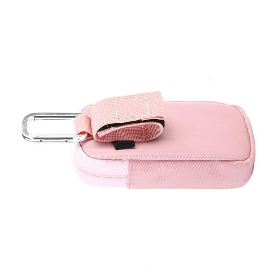 Necvior MP3 MP4 Players Storage Bag Protective Cover TPU Case Organizers with Carabiner