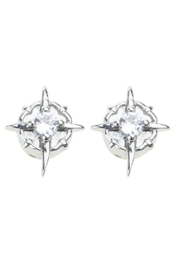 Magnetic Star Stud Earring Fake Ear Gauges Punk Non Piercing Clip on Earrings
