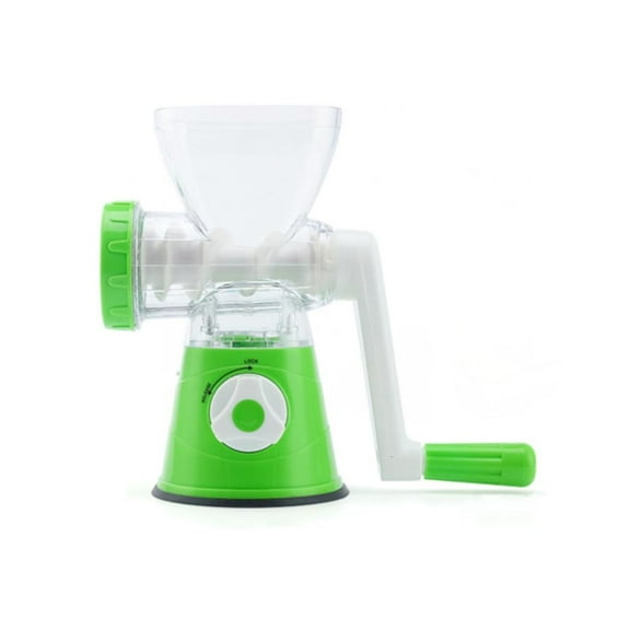 Necvior Manual Meat Mincer Food Processor Grinder Portable Blender Sausage Maker Stuffer Stainless Steel for Beef Fish Pork