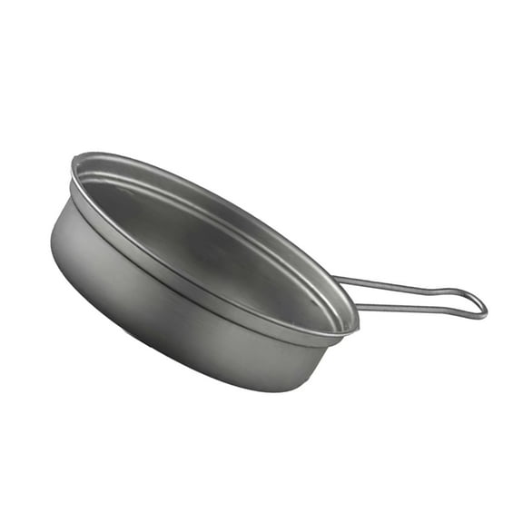 Necvior Metal Camping Pots Outdoor Cooking Pots for Camping Hiking Picnic Travel