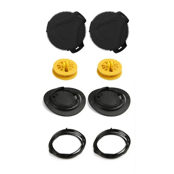 Necvior Metal Wire Automatic Buckle Quick Lock Shoestrings for Sports and Casual Shoes