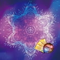 thumbnail image 1 of Necvior Metatron Tarot Card Tablecloth Altars Cloth Astrologys Divinations Tapestry, 1 of 8