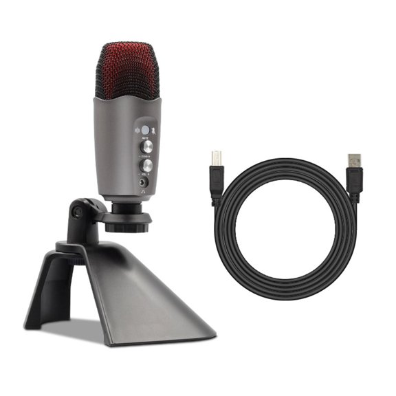 Necvior Microphone Perfect for Vlogging Equipments Plug and for Play Mics One for Key Mu