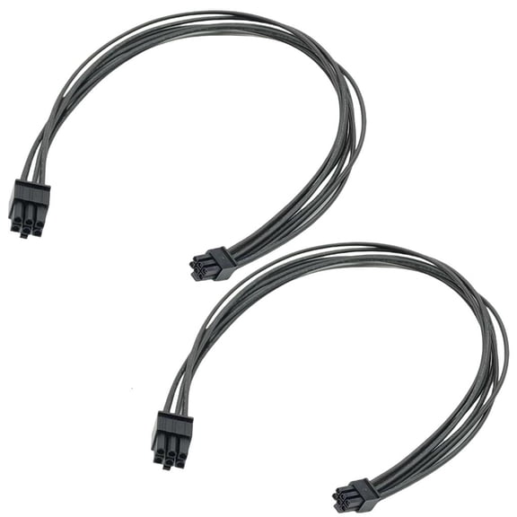 Necvior Mini 6Pin to PCIE 6Pin Graphics Card Power Cable 6 Pin Video Card Power Adapter Connector Replacement for Desktop