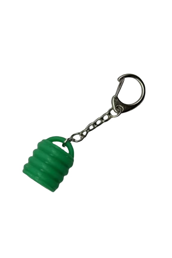 Moisturizing Lip Gloss Keychain Caps Key Chains for Daily Commute and Travel