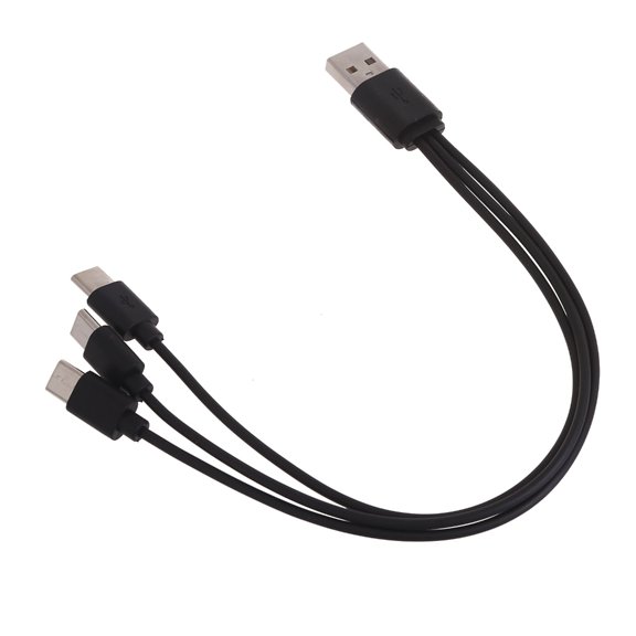 Necvior Multi Charging Cable USB C Splitter Cable 1/2/3/4 in 1 Fast Charging Cord