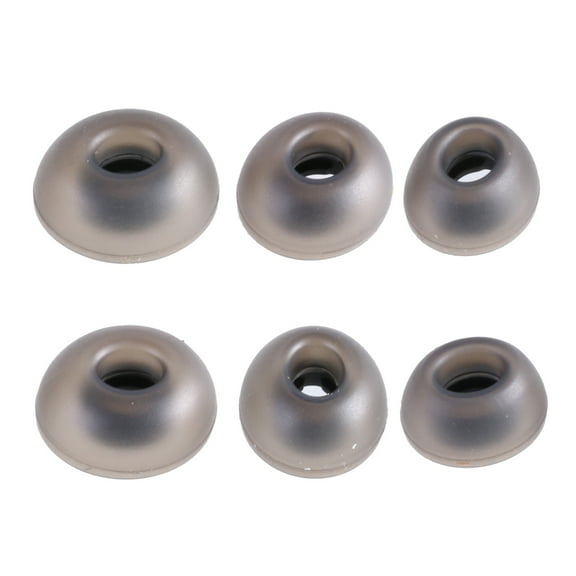 Necvior Multiple Size Ear Tips Earplugs for LIVE 2 In Ear Earphones Devices Easy to Replace 3 Sizes Set