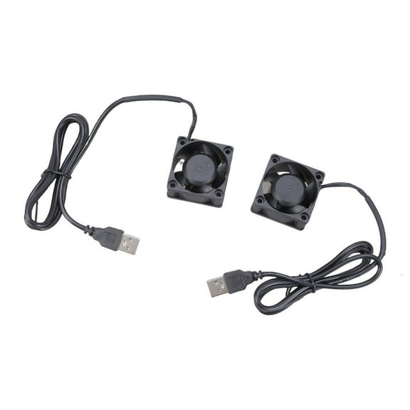 Necvior Multiple Use 40mm USB Powereds Fan for Enhanceds Cooling of Routers, Servers, Workstations, and Gaming Laptop Stands