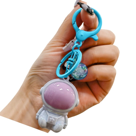 Necvior Multipurpose Lovely Space Themed Keychain for Car Keys and Backpacks Great Gifts for Space Lovers Daily Casual Wear
