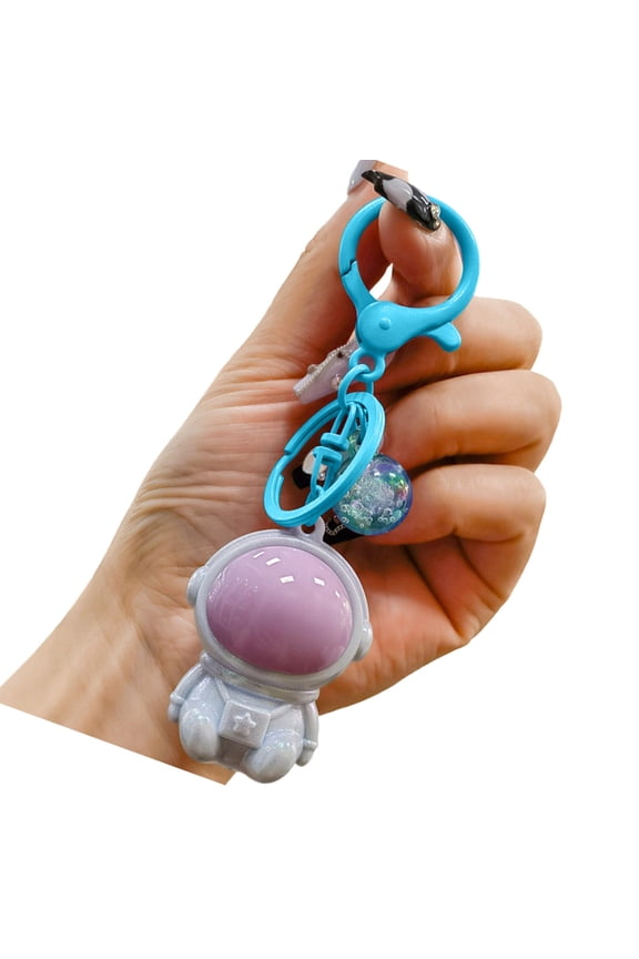 Multipurpose Lovely Space Themed Keychain for Car Keys and Backpacks Great Gifts for Space Lovers Daily Casual Wear