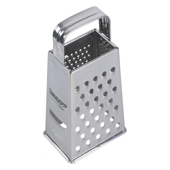 Necvior Multipurpose4 Side Nonrust Steel Grater Flat Handle Convenient Design For Shredding Slicing Grating Vegetables