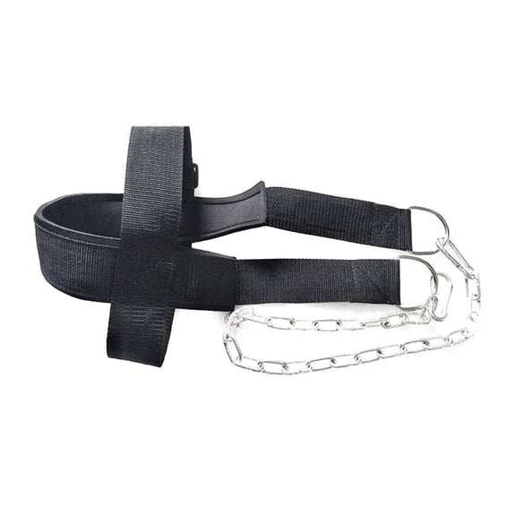 Necvior Muscle Builder Neck Harness Weightlifting Thick Neck Strap Trainer for Workout